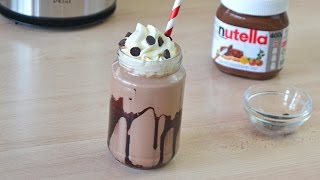 Batido de Nutella Fácil y Rápido [upl. by Zantos]