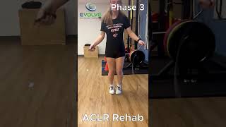 Pediatric ACL Rehab How to Introduce Plyometric Exercises Jumping  Phase 3 Soccer Player [upl. by Kassia]