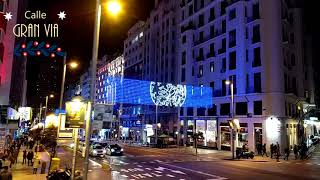 Luces Navidad Madrid 20172018 [upl. by Lebaron112]