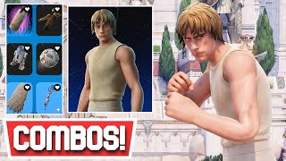 NEW BEST DAGOBAH LUKE SKIN COMBOS STAR WARS X FORTNITE  Fortnite [upl. by Roseanne380]