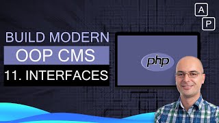 11 Php Interface Tutorial  How and When to use Interfaces  Build CMS using OOP CMS tutorial MVC [upl. by Dorahs]