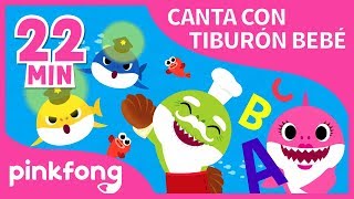 Las Mejores Canciones de Canta con Tiburón Bebé 2018  Recopilación  Pinkfong Canciones Infantiles [upl. by Dine]