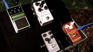 Overdrive shootout Zendrive Nobels Pure Drive Sweet Honey [upl. by Rozella]