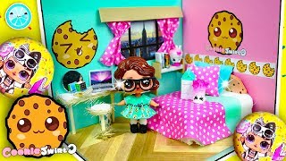 DIY COOKIESWIRLC 🍪 Miniature Dollhouse LOL Surprise Dolls  How to Make Toy [upl. by Yentyrb]