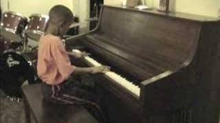 9yr old Jamael PianoKnocks Me Off My FeetStevie Wonder [upl. by Bobette589]