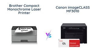 Brother vs Canon Monochrome Laser Printers Compared [upl. by Melvina]