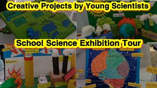 School science exhibition tour  Creative Projects by Young Scientists  Science models ideas [upl. by Senskell]