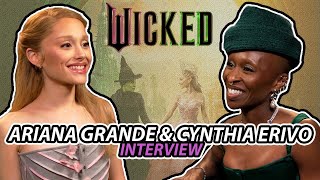 Ariana Grande amp Cynthia Erivo interview quotWickedquot [upl. by Nahgen378]