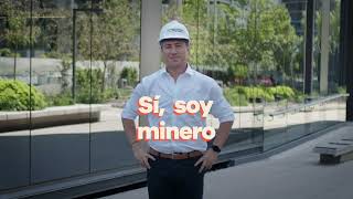 Sí soy miner  Juan Pablo Arévalo conectando a las personas con el futuro de la minería [upl. by Niwrud]