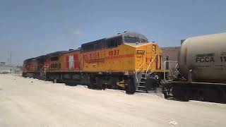 FCCA locomotives 10331037 manoeuvre and depart from Patio Central Callao 20241101st [upl. by Aisek]