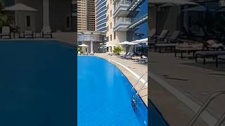 The swimming pool at the Staybridge Hotel Dubai Internet City [upl. by Adaliah]