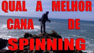 ✅ Qual a MELHOR Cana 🎣 de Spinning [upl. by Kirven692]