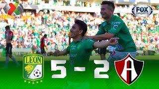 León  Altas 52  GOLES  Jornada 15  Liga MX [upl. by Jariv549]