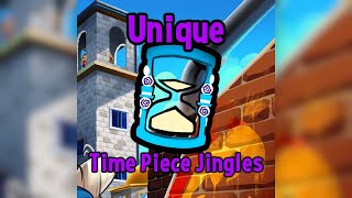 All Jingles  Unique Time Piece Jingles A Hat in Time Mod [upl. by Eikcaj]