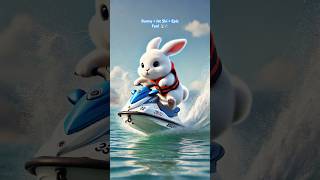 Thrills on the Waves Watch This Bunny Master the Jet Ski [upl. by Drofdeb]