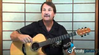 Waiting For A Train  Acoustic Guitar lesson Preview from Totally Guitars [upl. by Nnairek]