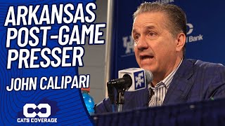 Arkansas PostGame Presser  John Calipari 03022024 [upl. by Levins]