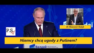 Nowe wybory w RFN Niemcy chcą ugody z Putinem Marsz Niepodległości S Ozdyk [upl. by Aekahs]