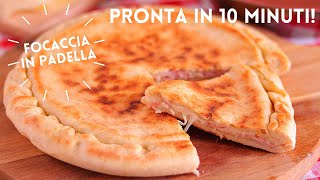 FOCACCIA RIPIENA ISTANTANEA Pronta in 10 minuti Ricetta di Lorenzo [upl. by Octavius]