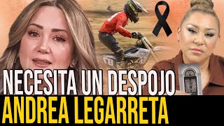 ANDREA LEGARRETA LA MALDICION QUE TIENE HACE QUE PIERDA A SU SOBRINO [upl. by Finnegan]