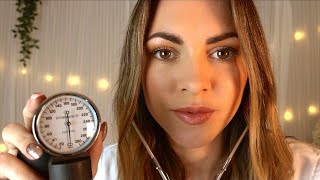 ASMR Heart Doctor ♡ Realistic Cardiovascular Exam ♡ Medical Roleplay [upl. by Reiniar]