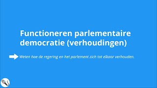 Politiek en Beleid kabinetscrisis  ministeriële verantwoordelijkheid [upl. by Nyved]