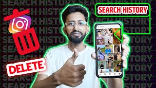 Instagram search history delete  How To Clear Instagram Search History Update [upl. by Atrim]