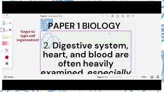 HIGH priority GCSE SCIENCE TOPICS AQA BIOLOGY🧬 [upl. by Yarased]