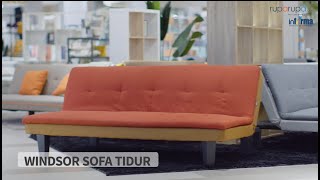 Windsor Sofa Tidur Fabric [upl. by Chaddie]