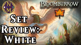 Bloomburrow Limited Set Review White  Magic the Gathering [upl. by Edmanda700]