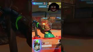 Using My Ears To Land A Fat Rein Shatter  overwatch2 darkshichi blackgirlgamer [upl. by Oguh]