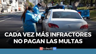 Cada vez más infractores no pagan las multas [upl. by Eirek72]