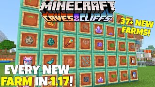 How To FARM EVERYTHING New In 117 37 Farms Minecraft Caves And Cliffs Update Bedrock Edition [upl. by Navonoj513]