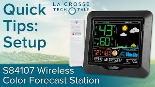 S84107  3081416 Forecast Station Setup [upl. by Olin272]