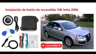 Instalación de botón de encendido para Jetta [upl. by Yetti]