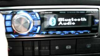 Alpine CDA9886R WITH KCE300BT Bluetooth BT moduł [upl. by Dihgirb202]