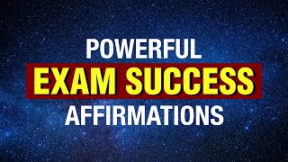 Positive Affirmations For Exams Success  Listen And Ace Any Exam Test with Confidence  Manifest [upl. by Al363]