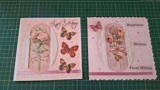 Hunkydory card make [upl. by Nsaj]