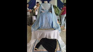 Presentan el vestido de la Divina Pastora para su visita 166 a Barquisimeto 4Dic [upl. by Nareik954]