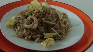 Receta de arroz chaufa de mariscos [upl. by Jegger890]