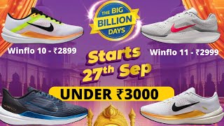 Nike Winflo Shoes in Flipkart Big Billion Days 2024  Nike Shoes under 3000 [upl. by Ongineb]