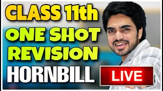 🔴 LIVE CLASS 11 REVISION  ONE SHOT HORNBILL FULL BOOK REVISION  CBSE ENGLISH CLASS 11th [upl. by Bautista521]