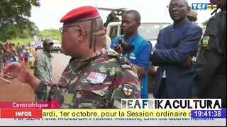 CENTRAFRIQUE LANCEMENT OFFICIEL DU QUITTANCE SÉCURISÉES [upl. by Kacey137]