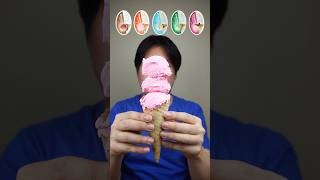 EATING LOCAL ICE CREAM WITH CONE asmr mukbang [upl. by Llewkcor]