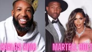 MARTELL HOLT amp CARLOS KING MARTELL STILL DENIES SHEREE SAYS SHES A GOOD FRIEND [upl. by Amehr]