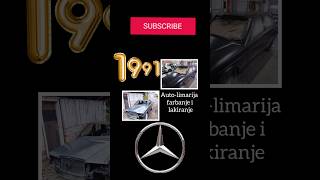 autolimarija farbanje i lakiranje  MERCEDES [upl. by Ruth]