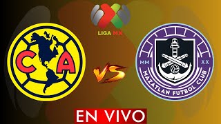 AMERICA VS MAZATLAN EN VIVO ⚽⚽ LIGA BBVA MX JORNADA 9 CLAUSURA 2024  HORARIO Y DONDE VER EN VIVO [upl. by Seroled]