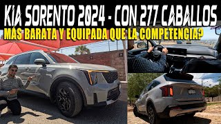 NUEVA KIA SORENTO SXL 2024 🔴 CON 277HP🔥 Y 9 BOLSAS DE AIRE [upl. by Quenna]