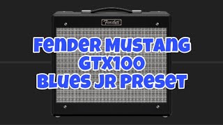 Mustang GTX Blues Jr Preset [upl. by Divadleahcim]