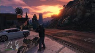 Random Drive Del Perro to Vinewood Hills  GTA 5 PS4 [upl. by Volding]